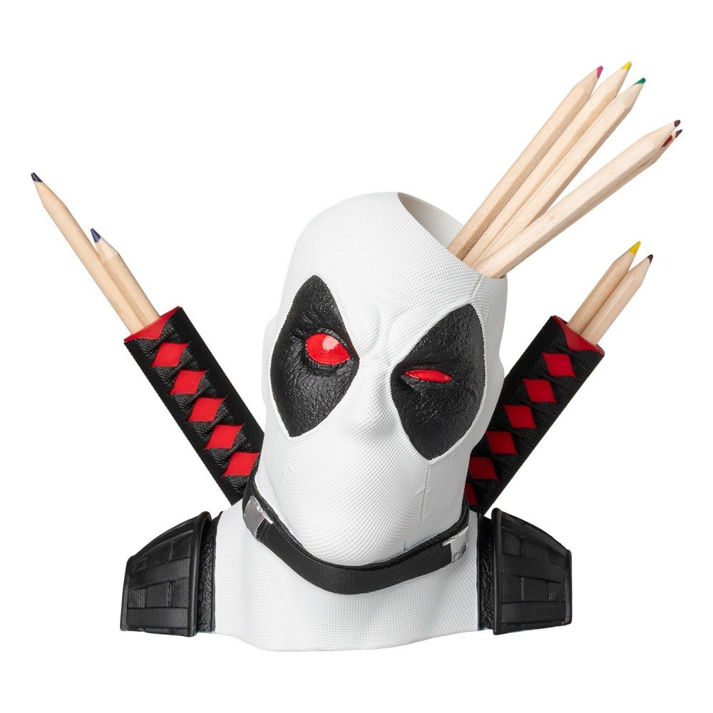Grupo Erik Marvel Deadpool - XForce Deadpool Costume Pen Holder Pen pot - Multicolours